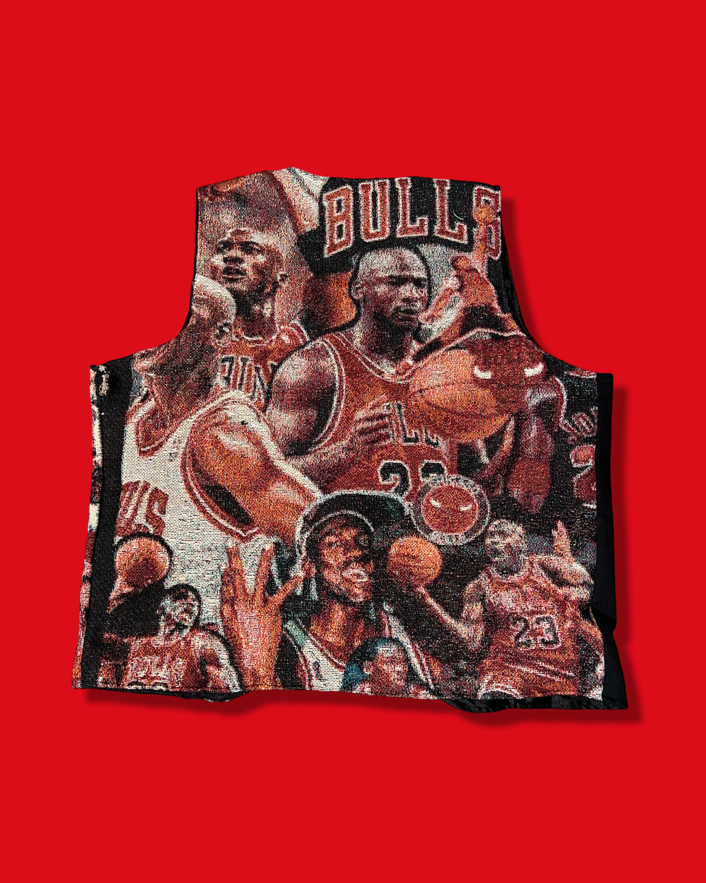 Michael Jordan tapestry vest (L)