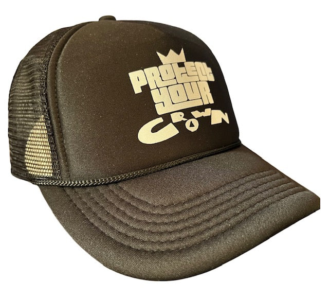 Protect Your Crown foam trucker hat