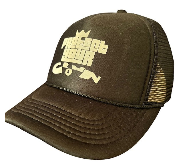 Protect Your Crown foam trucker hat