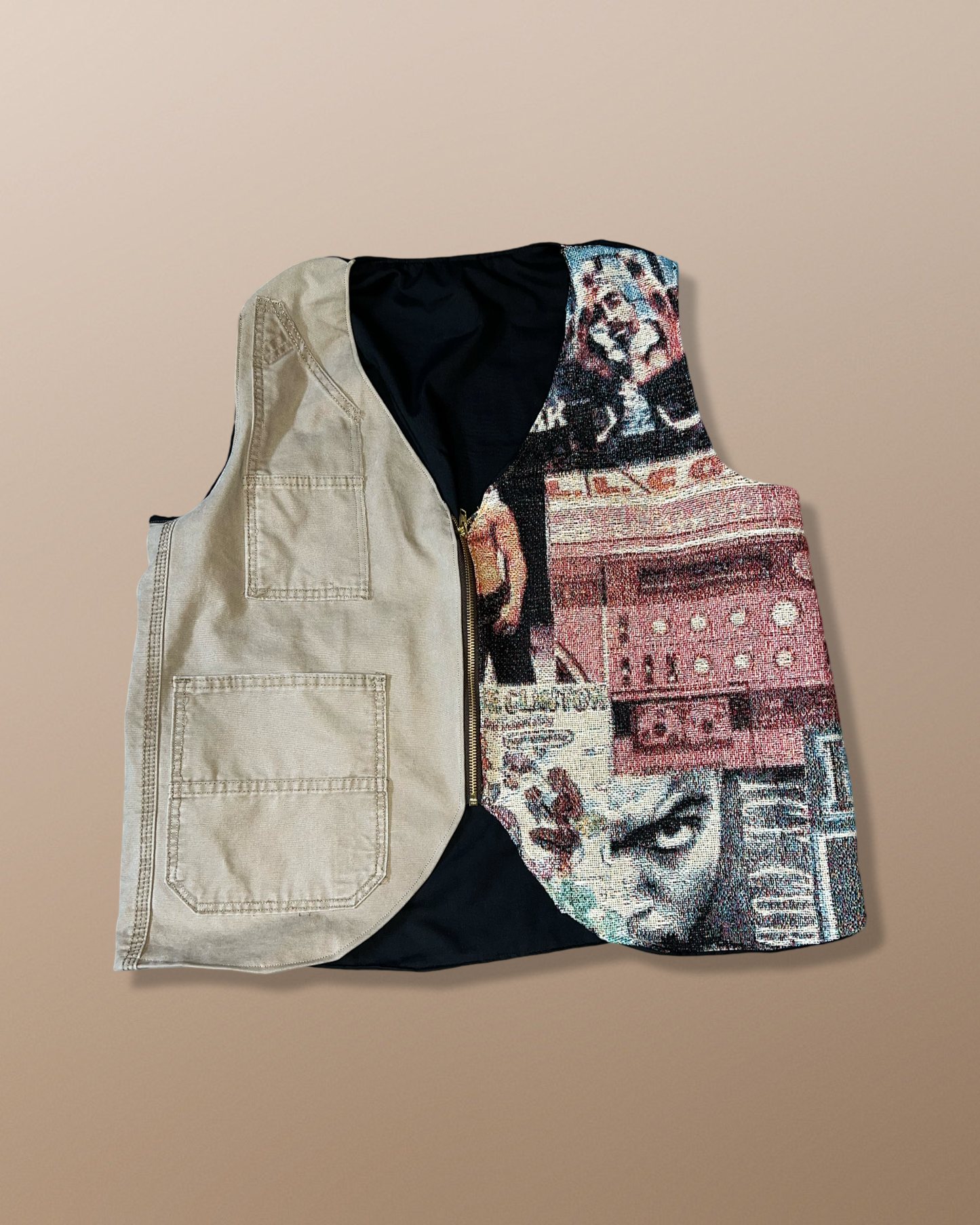 Hip-Hop tapestry vest (L)