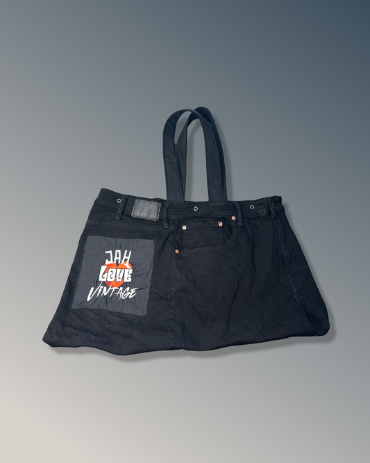 Jah Love Vintage tote bag