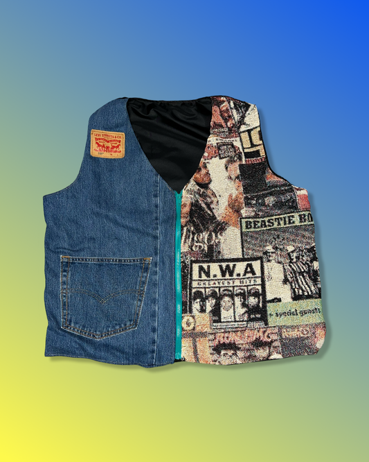 The Hip-hop Tapestry vest (L)