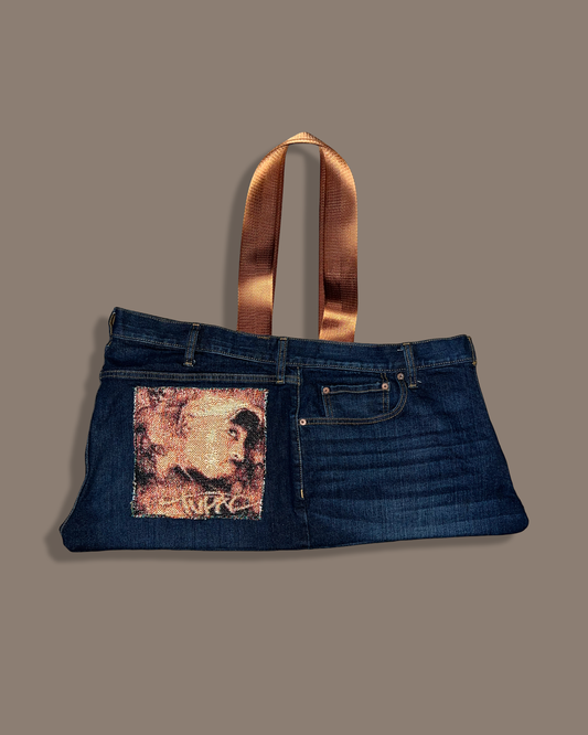 Tupac tote bag