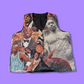 Kobe/Tupac tapestry vest (L)