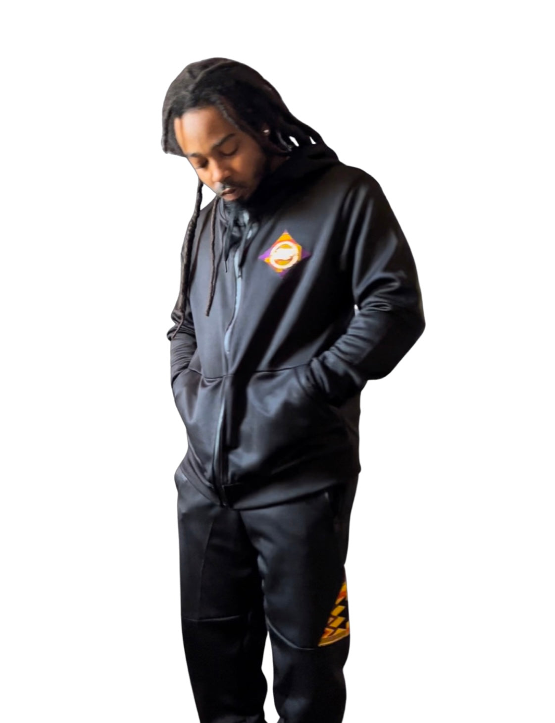 MECCA Diamond Black Tech Tracksuit