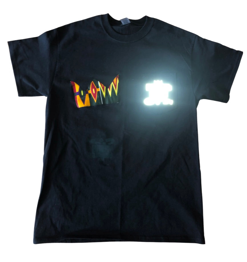 Protect Your Crown light reflective pocket tshirt