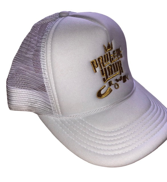 Protect your Crown foam trucker hat